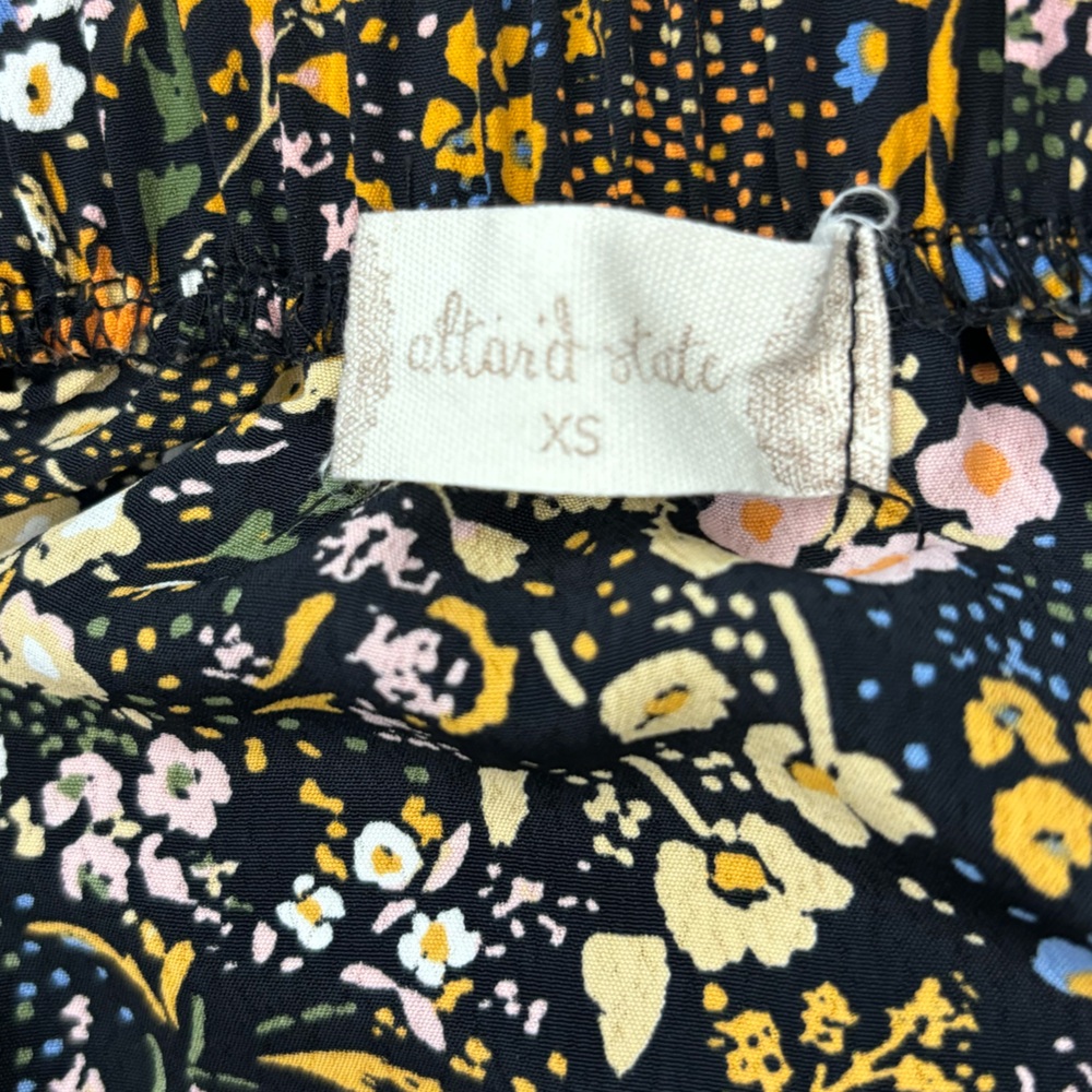 Altar’d State Multicolor Floral Short Skirt - Picture 3 of 4